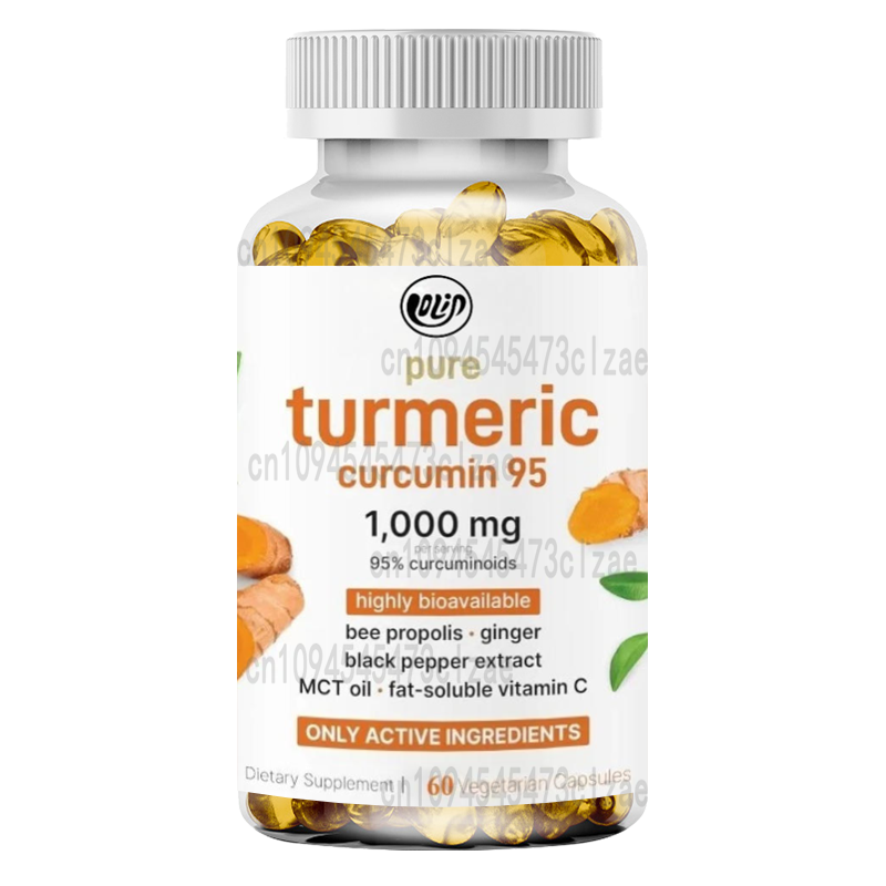 Turmeric Curcumin Capsule - Suplemento de curcumina de cúrcuma 1000mg