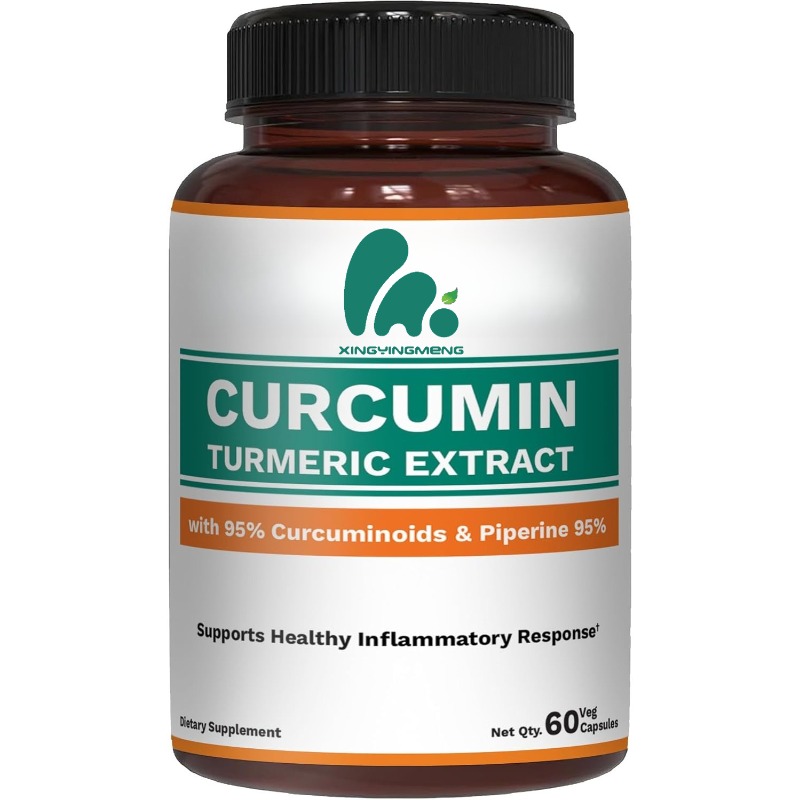Turmeric Curcumin Capsule - Nutrição Curcumina Suplemento de Cúrcuma 95%
