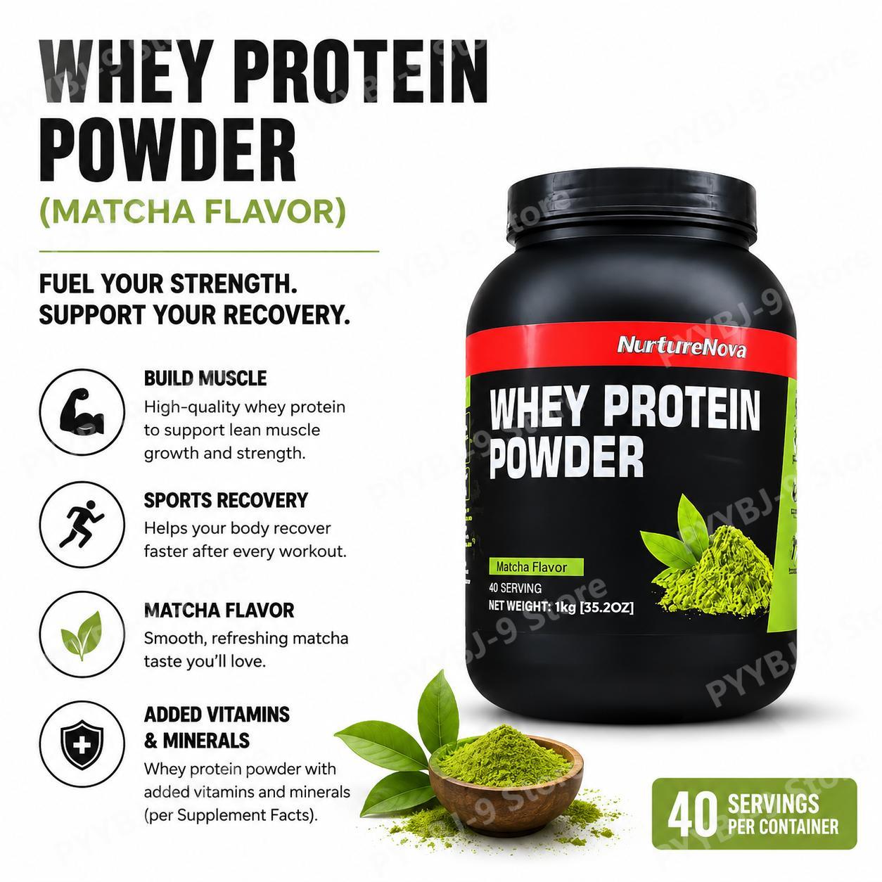 Pó de Proteína Whey NurtureNov - Nutrition Of Fitness avaliação e preço