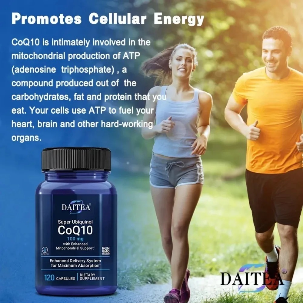 Ubiquinol 100mg CoQ10, Saúde d - Coq10 Ubiquinol Softgel avaliação e preço