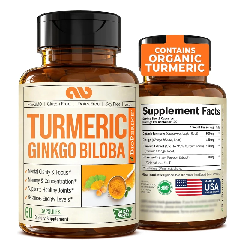 Suplemento de curcumina de cúr - Turmeric Curcumin Capsule avaliação e preço