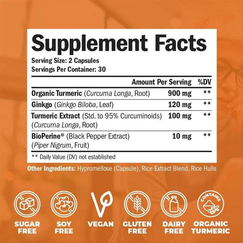 Suplemento de curcumina de cúr - Turmeric Curcumin Capsule avaliação e preço